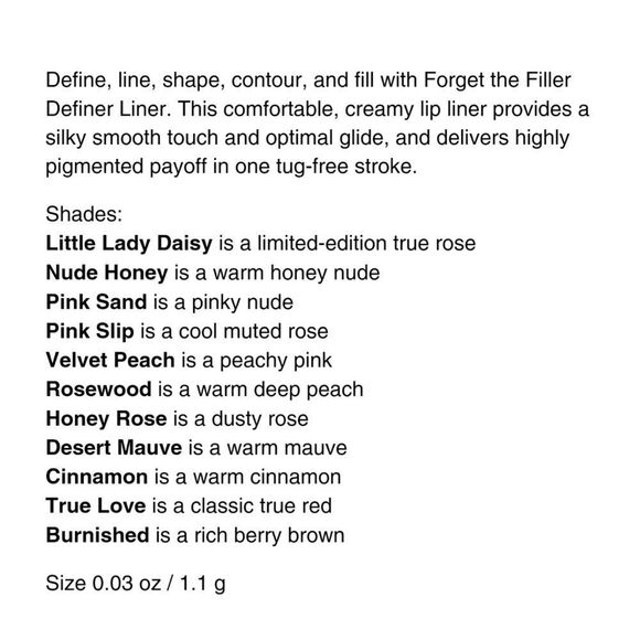 Lawless Forget The Filler Lip Liner in Cinnamon - Picture 6 of 11